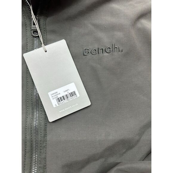 BENCH UK Outdoor Jacket Army Green Chore Coat Sz S Hooded NEW! Long Zanism Barn - Picture 2 of 6